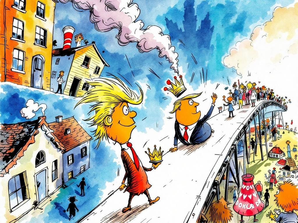 The completed Trumpy-Wumpy assembled from all his formative experiences